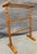 Late 19th Century English Faux Bamboo Cherry Quilt Rack + Blanket Rack, Circa 1890 For Sale - Image 4 of 6