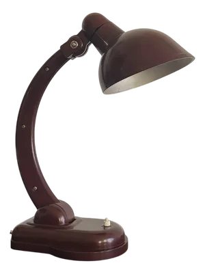 Sigma Table Lamp in Bakelite attributed to Christian Dell for Römmler, 1930s