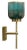 Jamie Young Vapor Single Wall Sconce in Antique Brass & Aqua For Sale In Los Angeles - Image 6 of 9