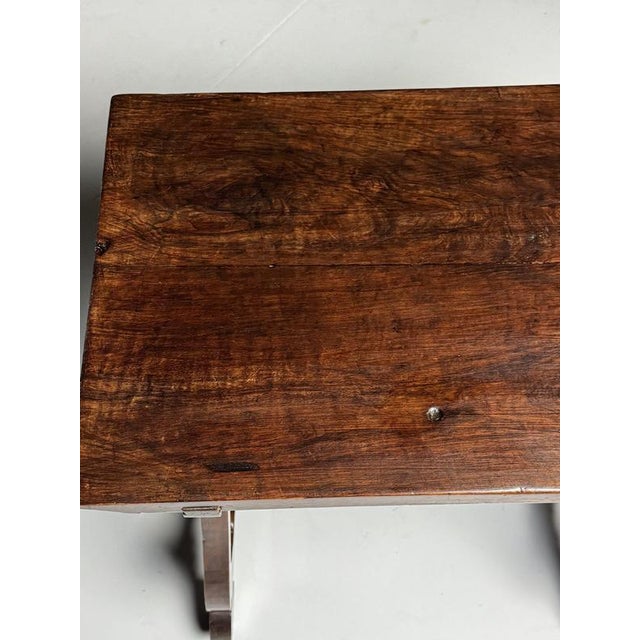 Wood Spanish Side Table, 20th Century For Sale - Image 7 of 17