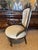 Victorian Revival Carved Wood & Tufted Upholstered Parlor Chairs – Pair For Sale - Image 11 of 12