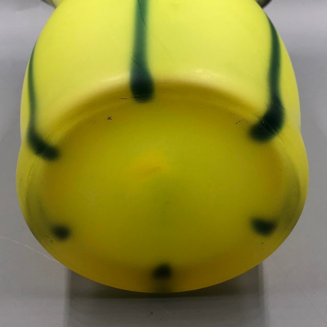 Large Ginko Handkerchief Glass Vase from Eisch, Germany, 31 cm, Handblown & Signed For Sale - Image 15 of 18