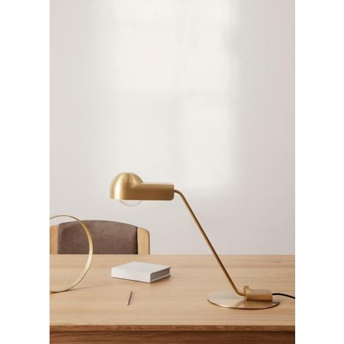 Not Yet Made - Made To Order Mid-Century Modern Domo Table Lamp in Brass by Joe Colombo For Sale - Image 5 of 16