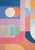 2026, Astronomy Drawing, Bauhaus Landscape, Copernicus Sketches, Acrylic Paint on Watercolor Paper by Natalia Roman - Set of 2 For Sale - Image 4 of 10