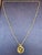 24 Karat Pure Gold Hand Made Yellow Gold Coin Necklace, 10.8 Gm, 18 Inch For Sale - Image 12 of 18