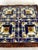 1950s Mexican Hand Carved Wood Frame Base Tile Trivet For Sale - Image 4 of 9