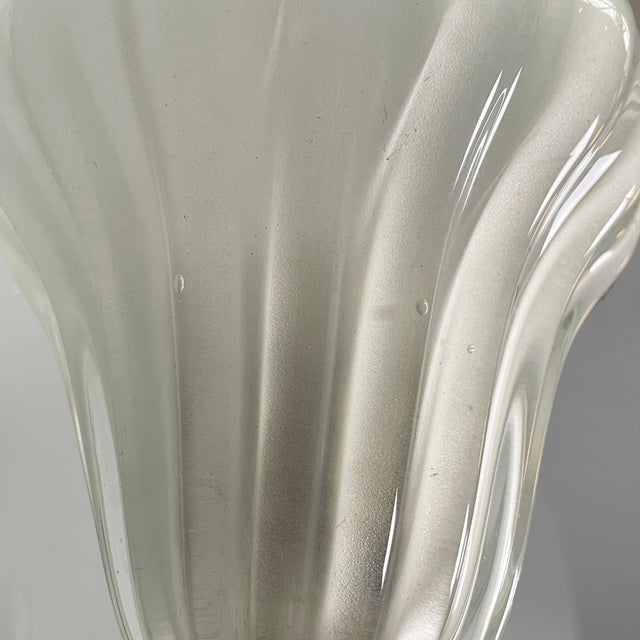 Silver Italian Art Deco Wall Lamps in Glass and Metal, 1930s, Set of 2 For Sale - Image 8 of 17