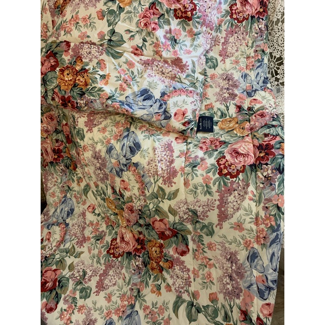 Vintage 80's Ralph Lauren Allison Floral Full/Queen