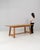 20th Century Belgian Oak Trestle Dining Table For Sale In Greensboro - Image 6 of 18