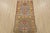 Kazak Runner 2’2” X 6’4” Gray Wool Tribal Hand-Knotted Oriental Rug For Sale - Image 11 of 12