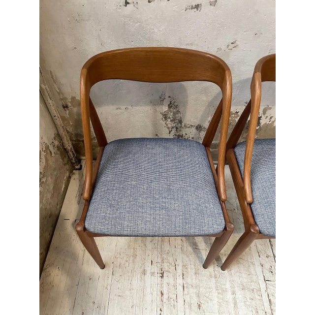 Samcom Dining Chairs by Johannes Andersen for Udulm, 1960s, Set of 6 For Sale - Image 17 of 18