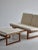 Model 211 2-Seater Sofa in Oak and Ottoman by Børge Mogensen for for Fredericia, 1956, Set of 2 For Sale - Image 6 of 18