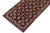 Shabby Chic Ziegler 1990's Red/Blue Wool Runner Rug- 2'7'' X 9'9'' For Sale - Image 4 of 10