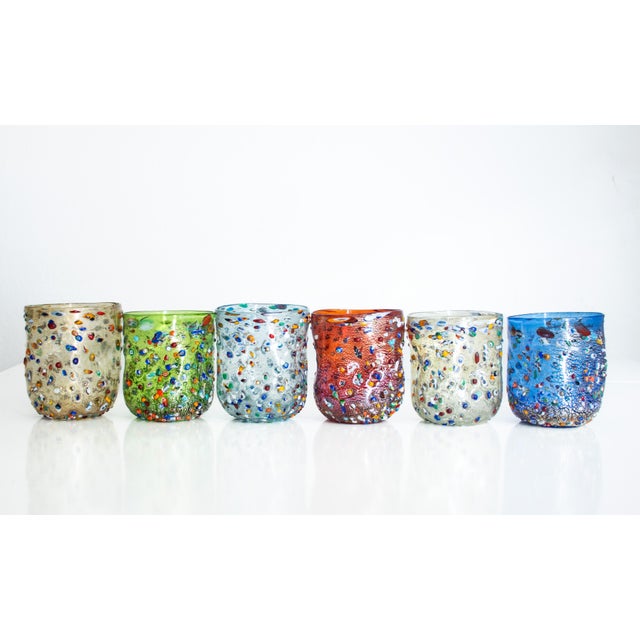 Murano Glasses by Verres for Ribes, 2010, Set of 6 For Sale - Image 8 of 18