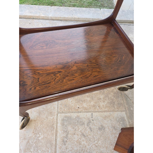 BRDR Dalsgaard 1950's Bar Cart From Denmark For Sale - Image 16 of 17