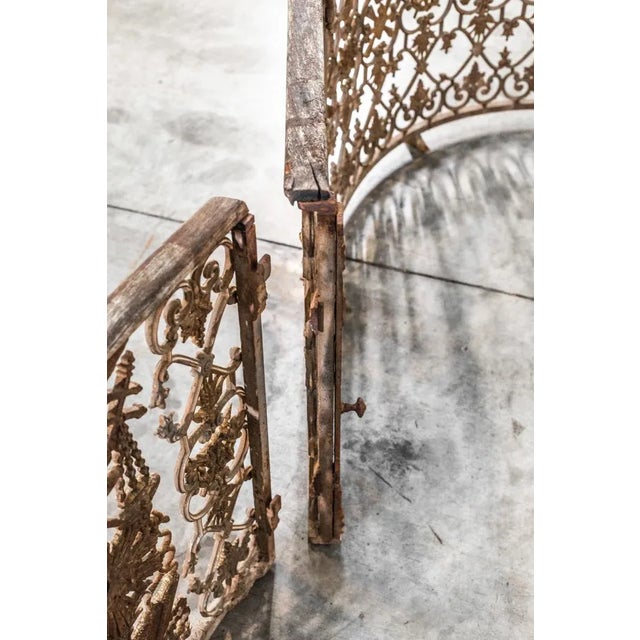 Wood Church Choir Barrier, 19th Century For Sale - Image 7 of 9