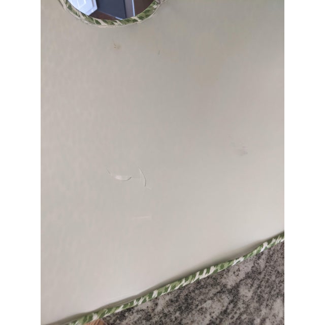 Custom Made Green Leopard Print Empire Lamp Shade For Sale - Image 9 of 10