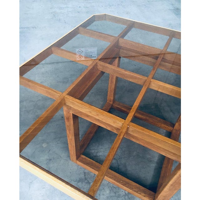 Postmodern Octagonal Square Dining Table, 1980s For Sale - Image 4 of 18