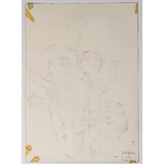 Unknown, Depicting a Mans Face, 20th Century, Paper For Sale - Image 6 of 10
