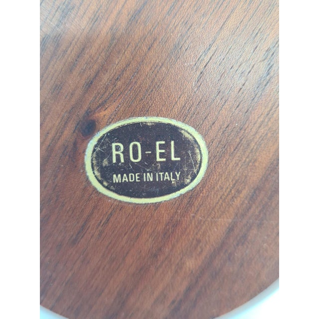 Mid-Century Modern Italian Spice Rack in Walnut Wood from RO-EL, Italy, 1970s For Sale - Image 3 of 10