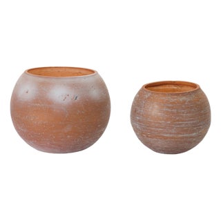 Brushed Glass Votive Candle Holder (Set of 2) For Sale