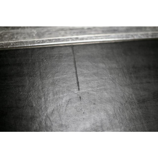 Important office of Guido Faleschini, published by Mrariani. Italy 1970. Space age Steel, leather, felt, wood. In good...