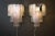 Pink, White, Yellow and Smoked Color Tronchi Wall Lights in the style of Venni, 2000s, Set of 2 For Sale - Image 12 of 13