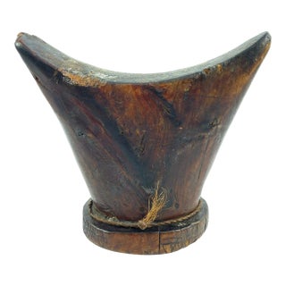 Early 20th Century Wood Headrest Ethiopia MATTER COLLECTION For Sale
