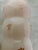 Mid 20th Century Vintage Gold Fleur De Lis Motif on Pale Pink Glass Hollywood Regency Vase For Sale - Image 5 of 7