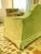 Mid-Century Modern Chartreuse Velvet Sofa For Sale In West Palm - Image 6 of 8
