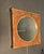 Mid Century Modern infinity wall mirror. Features a 16" round 3-D bullseye light illusion effect when turned on, and sits...