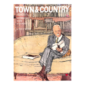 Town & Country Magazine Boston Metropolis W/ Manners by Lucious Beebe April 1962