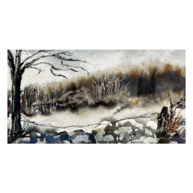 American Winter Landscape For Sale - Image 3 of 4