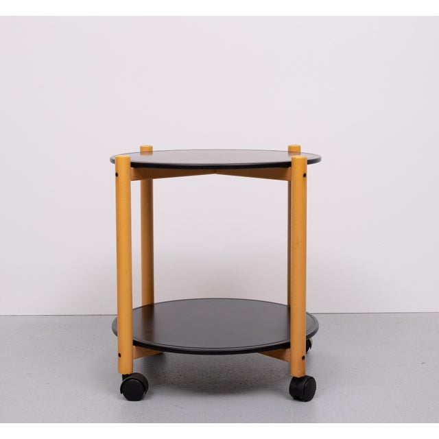 Scandinavian Modern Serving Cart from Hyllinger Mobler, 1970s For Sale - Image 6 of 9