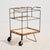 Metal Trolley with Bamboo and Wicker Details, 1960s For Sale - Image 11 of 11