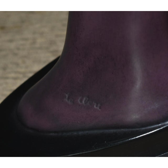 Vintage Art Deco Austin/LeClere Metal Figure For Sale - Image 9 of 11