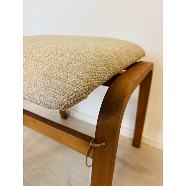 Vintage Ottoman by Ludvik Volak for Ton, Former Czechoslovakia, 1960s For Sale - Image 6 of 12