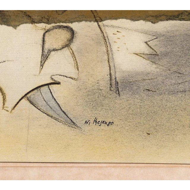 Paper Wolfgang Thesen, Nr. 2, 1980, Mixed Media on Paper For Sale - Image 7 of 9
