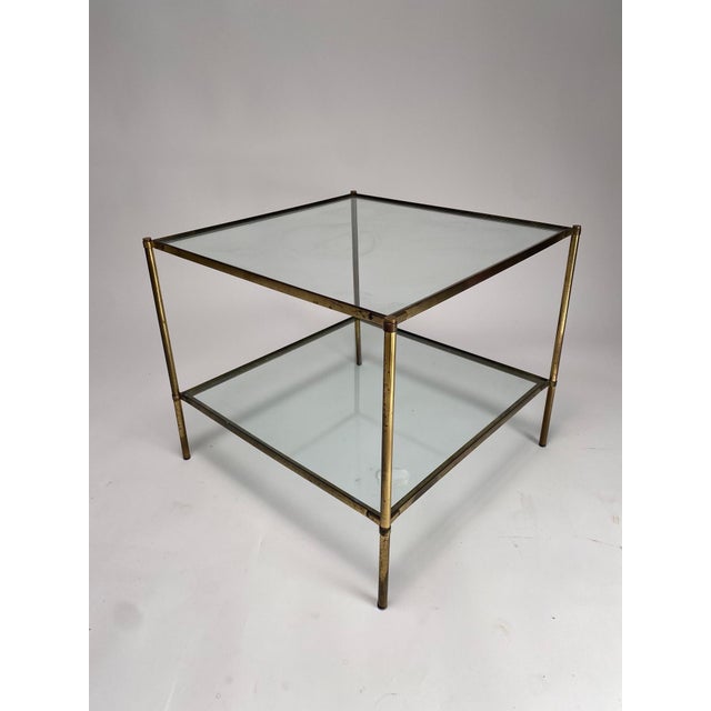 Montecarlo Brass Low Tables from Corrado Dallacqua, 1949, Set of 2 For Sale - Image 6 of 8