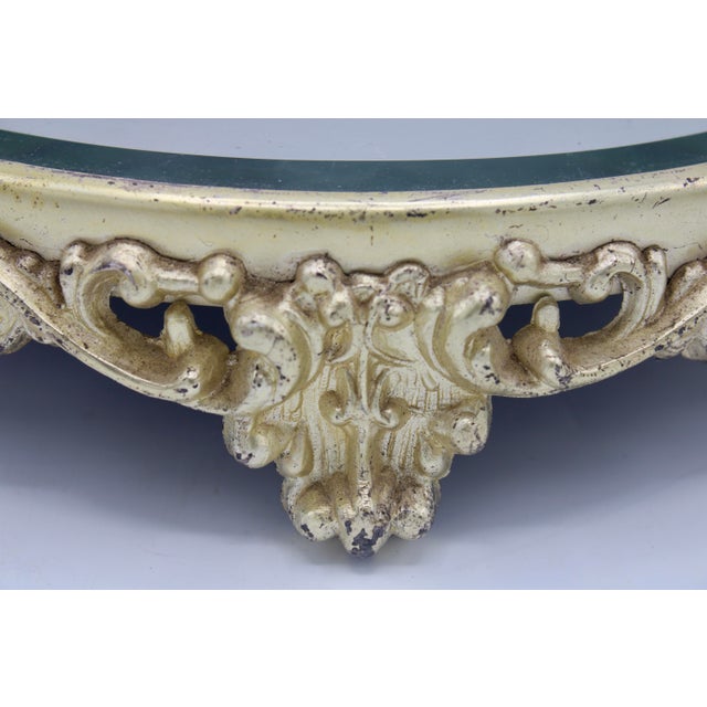 1960s Vintage French Plateau Mirrored Tray For Sale - Image 5 of 9