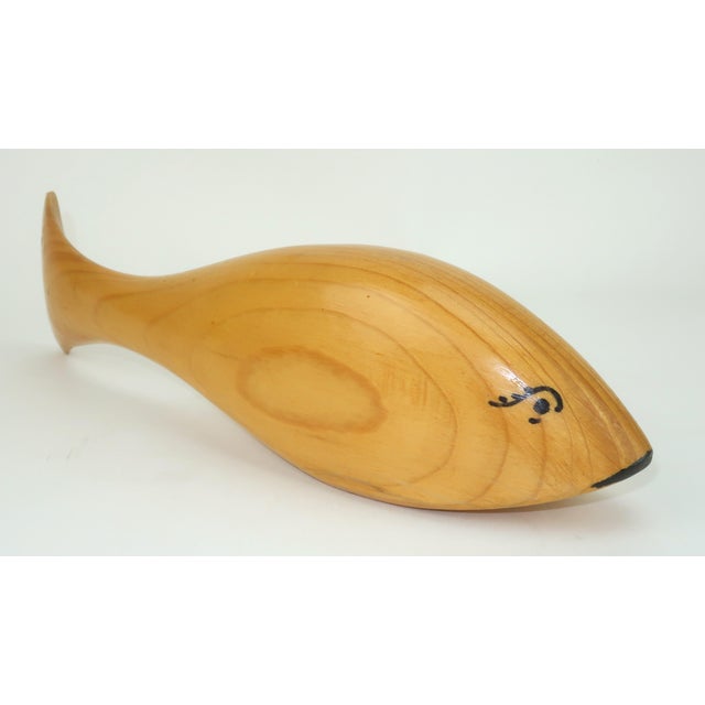 Wood Wood Fish Bottle Opener, c.1970 For Sale - Image 7 of 15