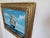 Original Oil Painting on Canvas Seascape Sailing Ship Signed Maritime Art Framed For Sale - Image 9 of 10