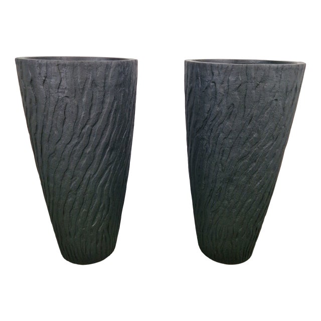 Large Handmade Talon Floor Vases, 2000s, Set of 2 For Sale
