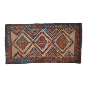 Antique Camel Hair Serab Rug Runner - 3'1" x 5'10"