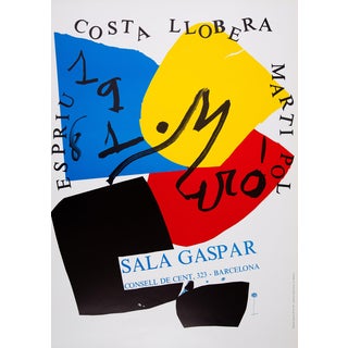 Costa Llobera Poster after Joan Miro For Sale