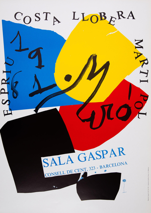 Costa Llobera Poster after Joan Miro