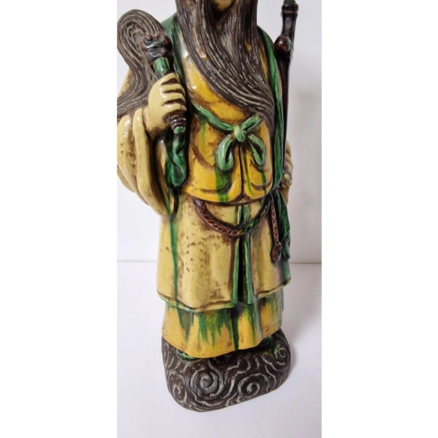 Brown Glazed Ceramic Sculpture by Zaccagnini, 1960s-1970s For Sale - Image 8 of 10