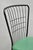 Vintage Daystrom Mid Century Modern Black Metal Kitchen Dining Chairs, Set of 6 For Sale - Image 11 of 18