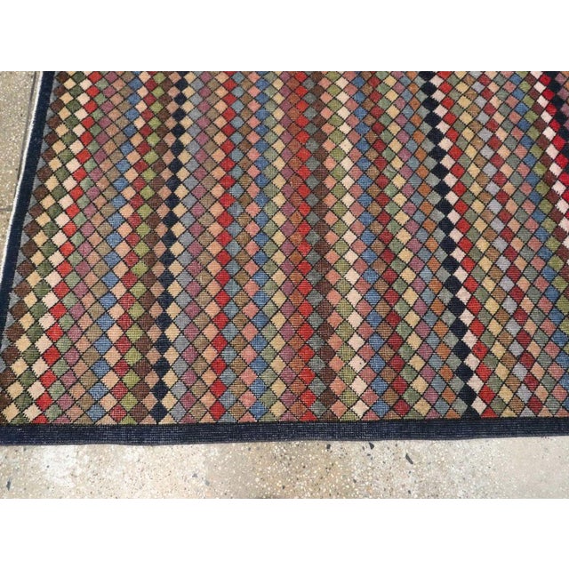 Galerie Shabab Collection Mid-20th Century Handmade Turkish Anatolian Small Room Size Carpet For Sale In New York - Image 6 of 9