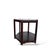 Mid-Century Modern Danish Side Table in Dark Wood For Sale - Image 5 of 7
